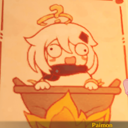 Genshin - Paimon Painting Variations - Dopey but Adorable + Top Quality Emergency Food