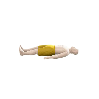 The Yellow version of Rescue Mannequin