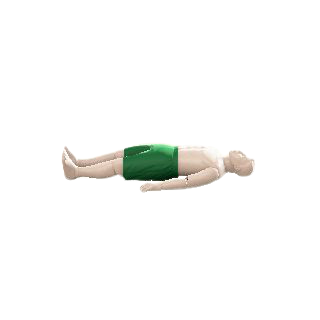 The Green version of Rescue Mannequin
