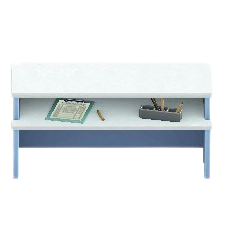 The Blue version of Reception Counter