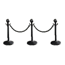 The Black version of Rope Partition