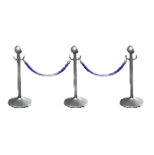 The Silver & Blue version of Rope Partition