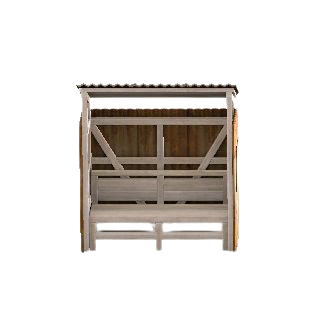 The Damaged version of Retro Transportation Stop