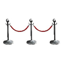 The Silver & Red version of Rope Partition