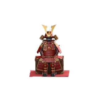 The Red version of Samurai Suit