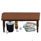 The Dark Wood version of Sloppy Table