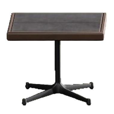 The Black version of Small Café Table