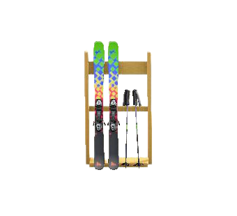 The Colorful version of Ski Rack