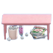The Pink version of Sloppy Table