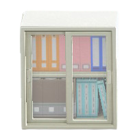 The White version of Short File Cabinet