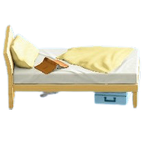 The Yellow (Bedding) version of Sloppy Bed