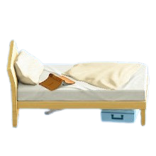The Beige (Bedding) version of Sloppy Bed