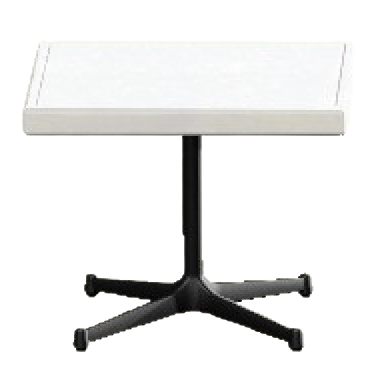The White version of Small Café Table