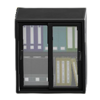 The Black version of Short File Cabinet