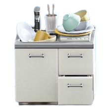 The White version of Sloppy Sink