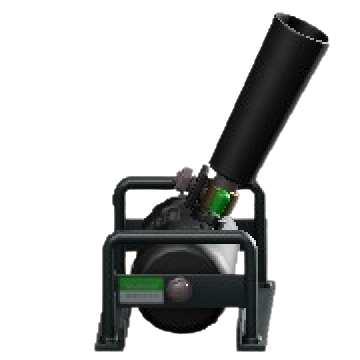 The Green version of Silver Confetti Blower