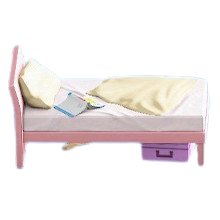 The Pink version of Sloppy Bed