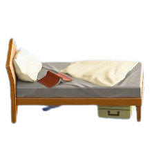 The Natural Wood version of Sloppy Bed