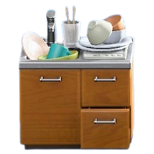 The Natural Wood version of Sloppy Sink