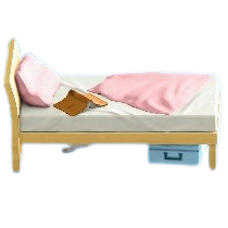 The Pink (Bedding) version of Sloppy Bed