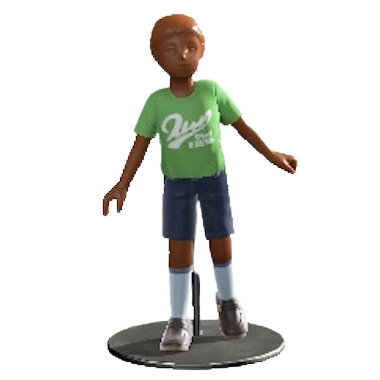 The Brown version of Small Mannequin