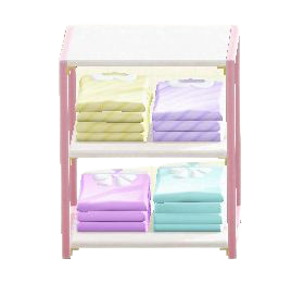 The Pastel version of Small Clothing Rack