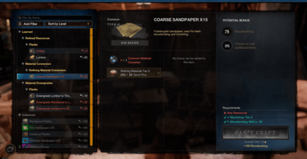 New World Refining Coarse Sandpaper