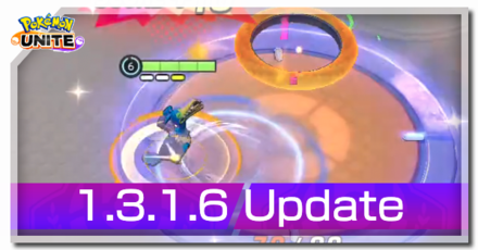 Pokemon UNITE - 1.3.1.6 Update Banner