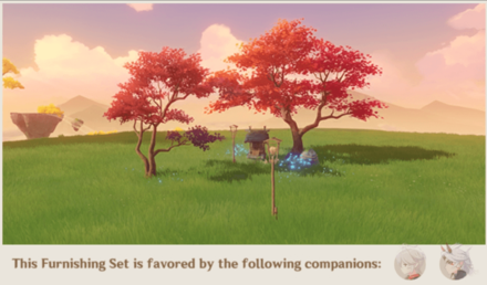 Genshin - Outdoor Set - Jade Wilds