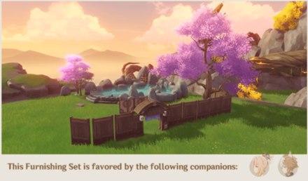 Genshin - Outdoor Set - Wakeful Spring