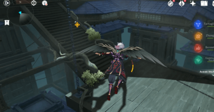 Genshin - Arataki Itto Story Quest - Crumbling Guilt Domain - 10 - New Path Up the Staircase