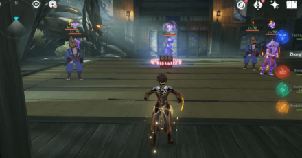 Genshin - Arataki Itto Story Quest - Crumbling Guilt Domain - 6 - Defeat Nobushis