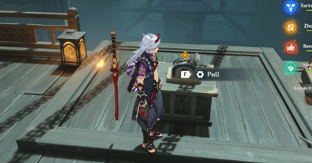 Genshin - Arataki Itto Story Quest - Crumbling Guilt Domain - 2 - First Mechanism