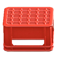 The Red version of Bottle Crate
