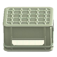 The Gray version of Bottle Crate