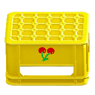 The Cherry version of Bottle Crate