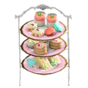 The White version of Afternoon-Tea Set