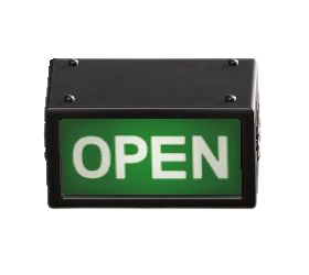 The Open version of Backlit Sign