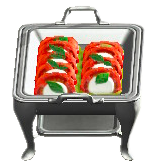 The Caprese Salad version of Chafing Dish