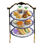 The Gold version of Afternoon-Tea Set