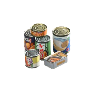 The Canned Snacks version of Cans
