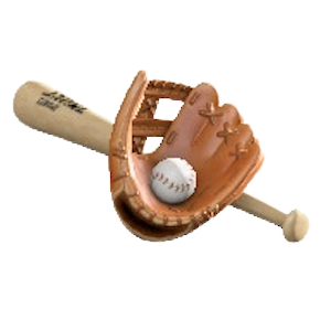 The Beige & Brown version of Baseball Set