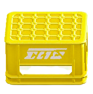 The White Logo version of Bottle Crate