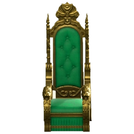 The Green (Fabric Color) version of Throne