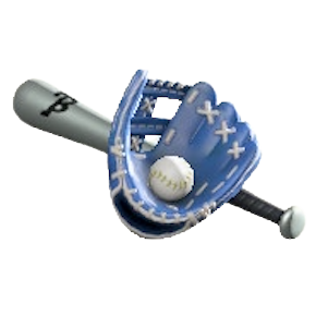 The Gray & Blue version of Baseball Set