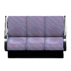 The Light Purple (Seat Color) version of Transit Seat