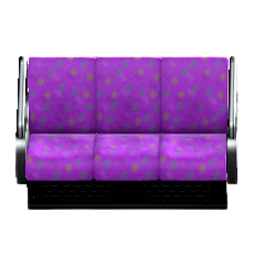The Purple (Seat Color) version of Transit Seat