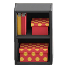 The Black version of Upright Organizer