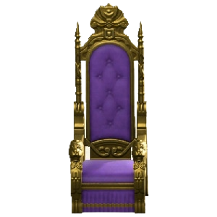 The Purple (Fabric Color) version of Throne