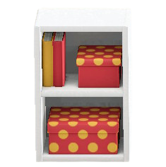 The Two-Tone Dots version of Upright Organizer